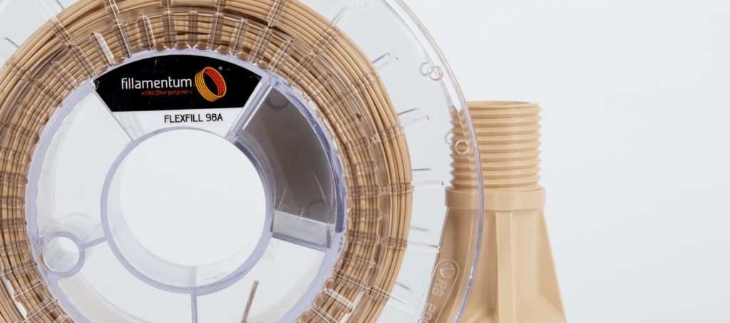 Cooperation with Fillamentum enabled 3DGence to expand its offer with Flexfill 98A.